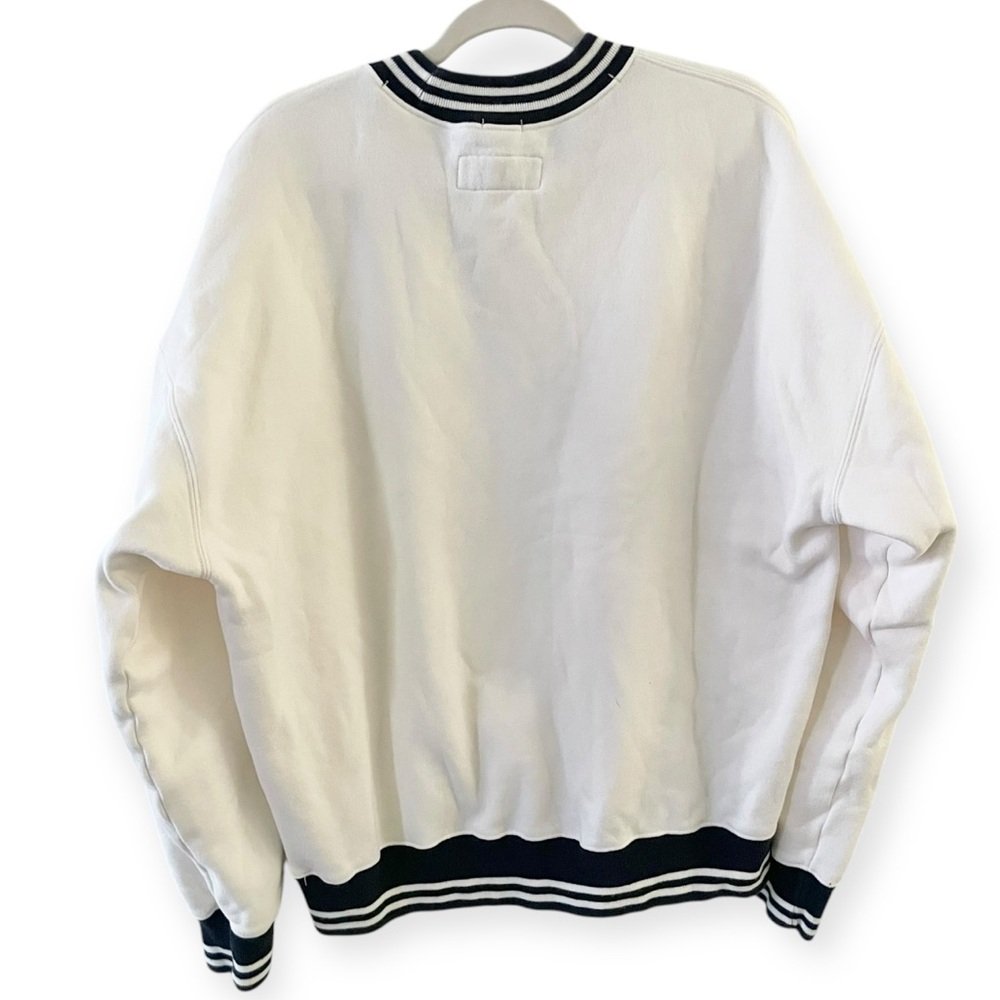 Abercrombie & Fitch Soft A&F Fleece oversized graphic Santa Barbara pullover M - Picture 4 of 8